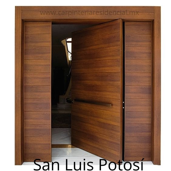 Puertas exteriores  Carpinteria Residencial SLP