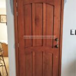 puerta exterior de madera solida hecha a medida san luis potosi