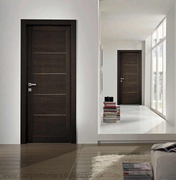 mientras Comerciante referir Puertas interiores de madera | Carpinteria Residencial SLP